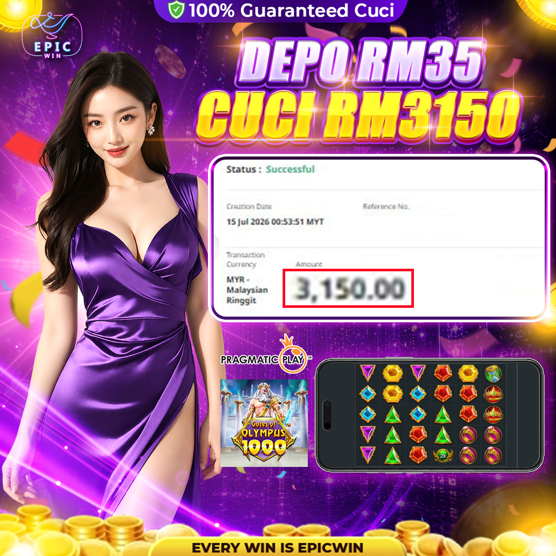 Epic Player Cuci RM3150 Dari Pragmatic Play